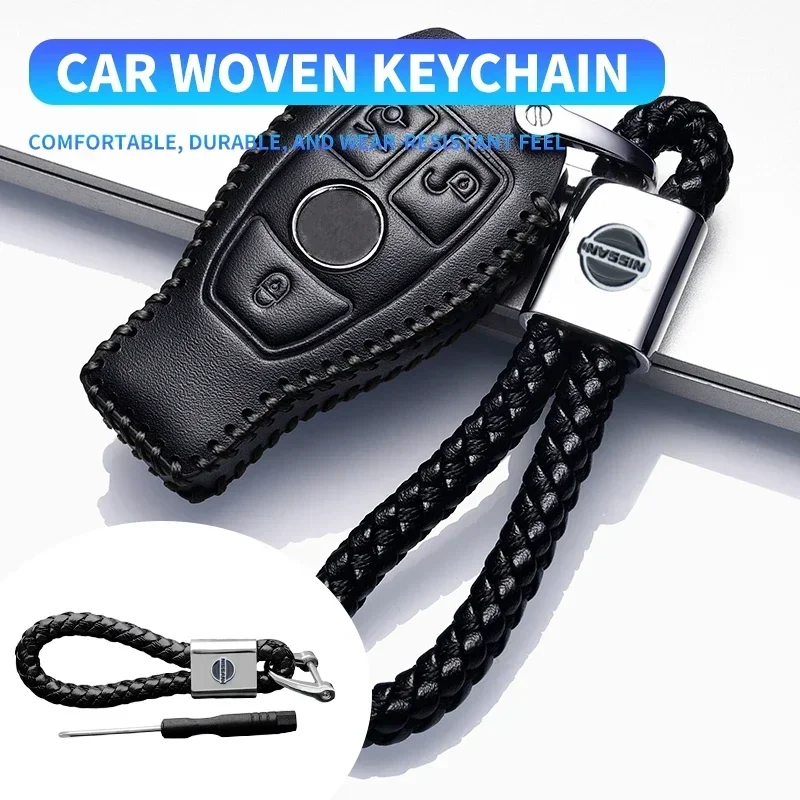 Брелок для ключей с логотипом автомобиля креативный ручной брелок Nissan J10 X-Trail Qashqai