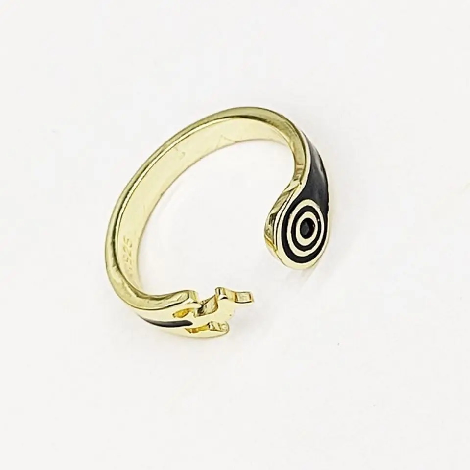 Кольцо для косплея удзумаки Курама кууби Учиха Саске регулируемое Открытое