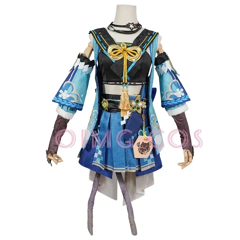 Genshin Impact Kirara Косплей Костюм Набор Для Взрослых Карнавал Аниме Хэллоуин Маскарад
