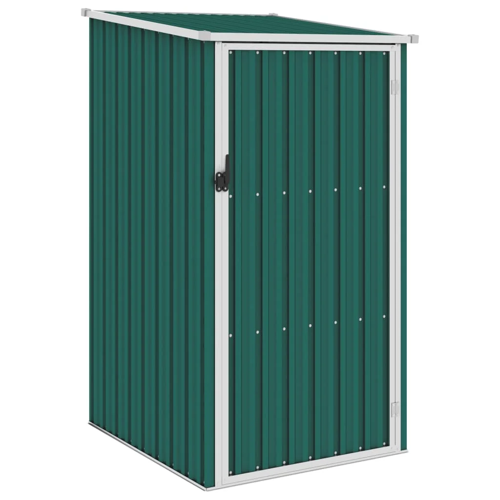 

Garden Storage Sheds, Galvanised Steel Outdoor Tool Shed, Patio Decoration, Green 87x98x159 cm