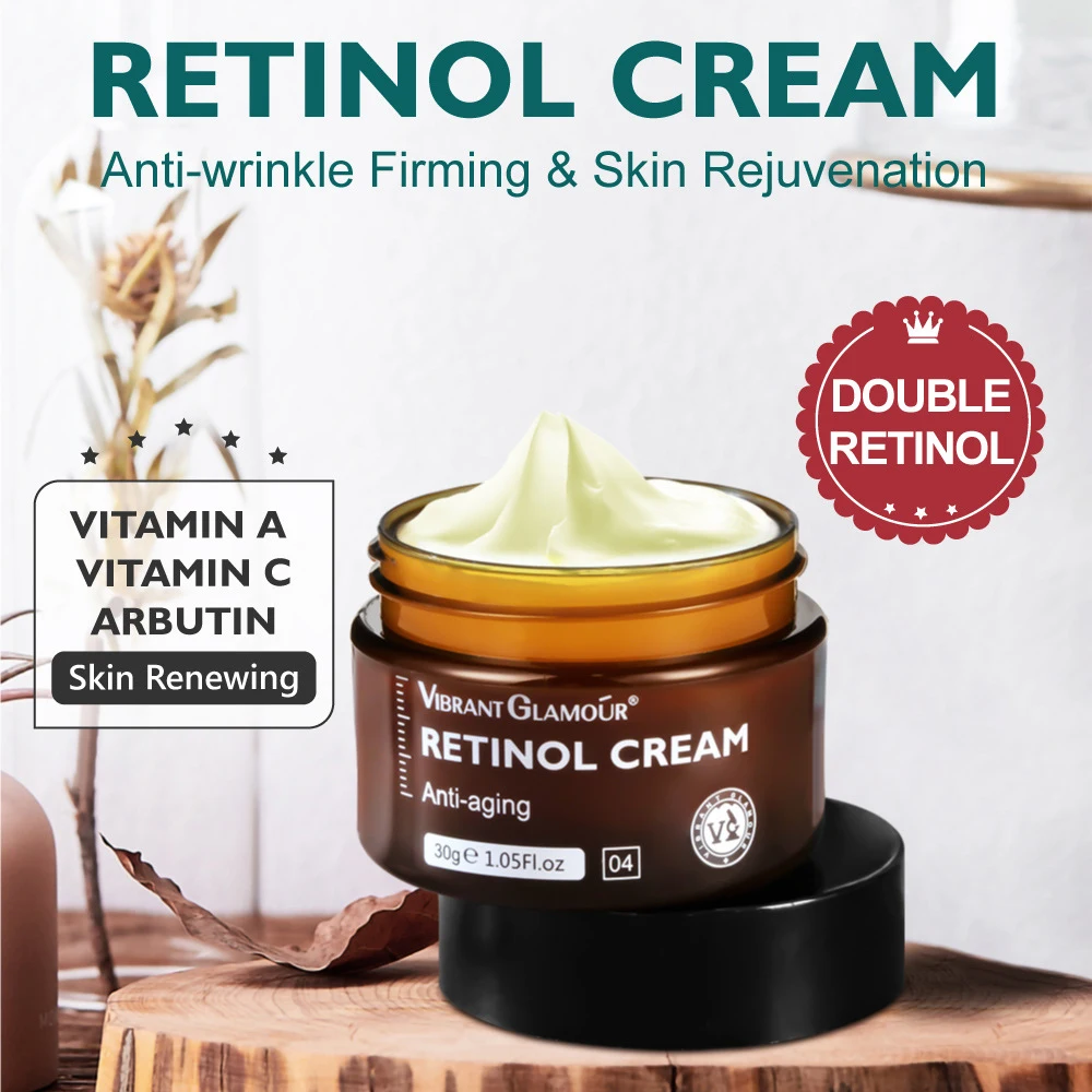 

30g Retinol Face Cream Anti-Aging Remove Wrinkle Firming Lifting Whitening Brightening Moisturizing Facial Skin Care Products