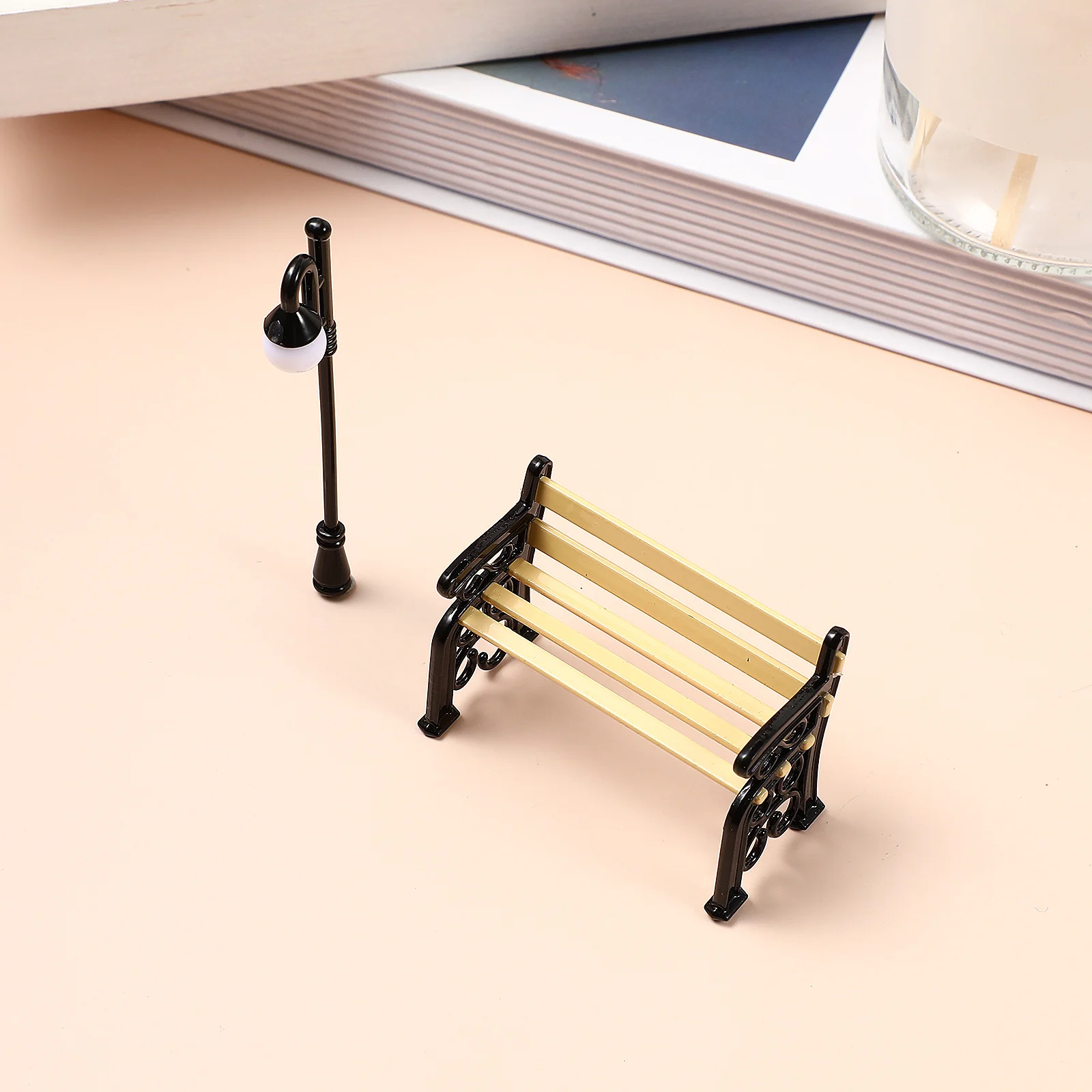 Водный стол игрушка кукольный домик игрушки мини-уличный фонарь декор