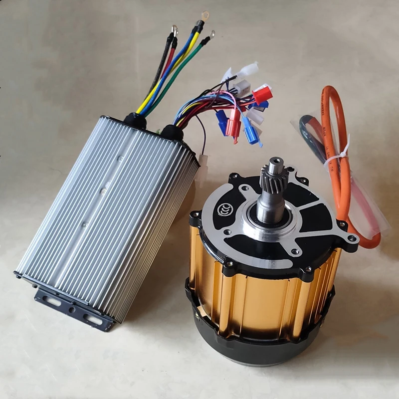 Электрический трехколесный двигатель 60 в 1200 Вт 1500 1800 четырехколесный постоянный