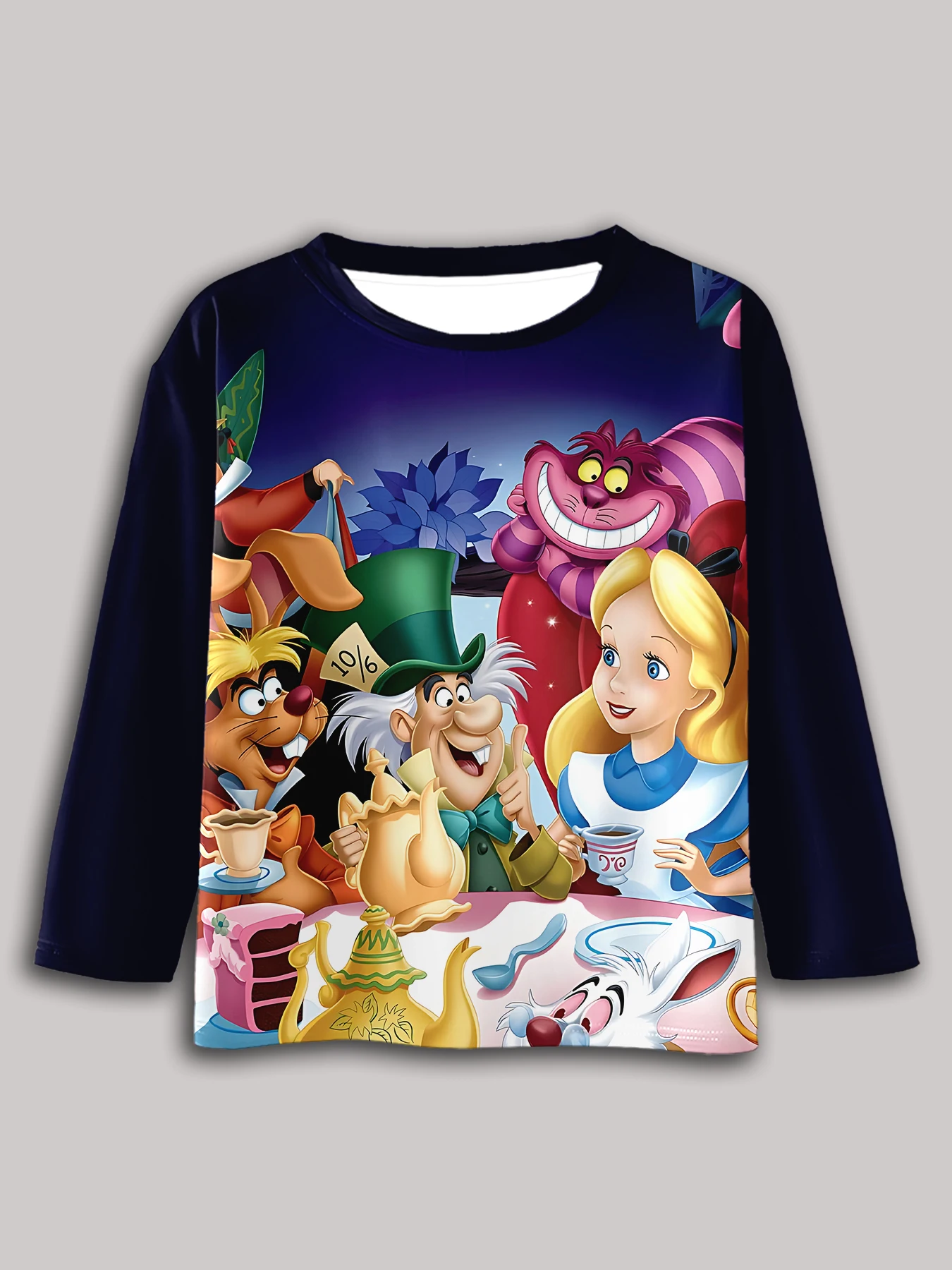 Детская футболка с 3D принтом и длинными рукавами весенне-осенняя одежда рисунком