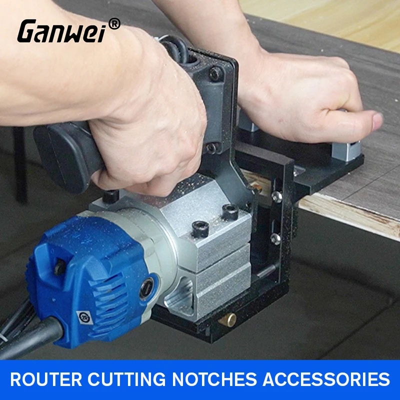 Palm Trim Router Slotted Bracket Cutting Notches Accessories Slotting Upgrade Accessories Compact Wood Electric Woodworking Tool