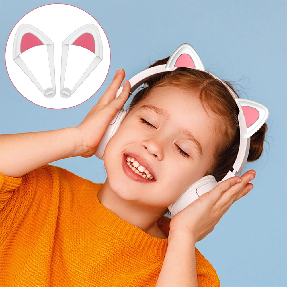 

1 пара, детали для наушников «кошачьи ушки»