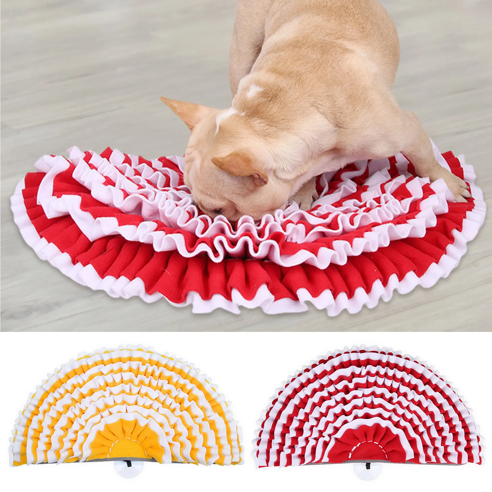 

Dog Snuffle Mat Dog Slow Feeding Mat Enrichment Pet Foraging Mat For Smell Training And Slow Eating Stress Relief Interactive