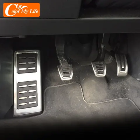 Автомобильные педали LHD для VW Tiguan 2017-2022 Passat B8 Golf 7 T-cross Tcross T-roc Troc для Skoda Octavia A7 для Seat Leon 5F MK3