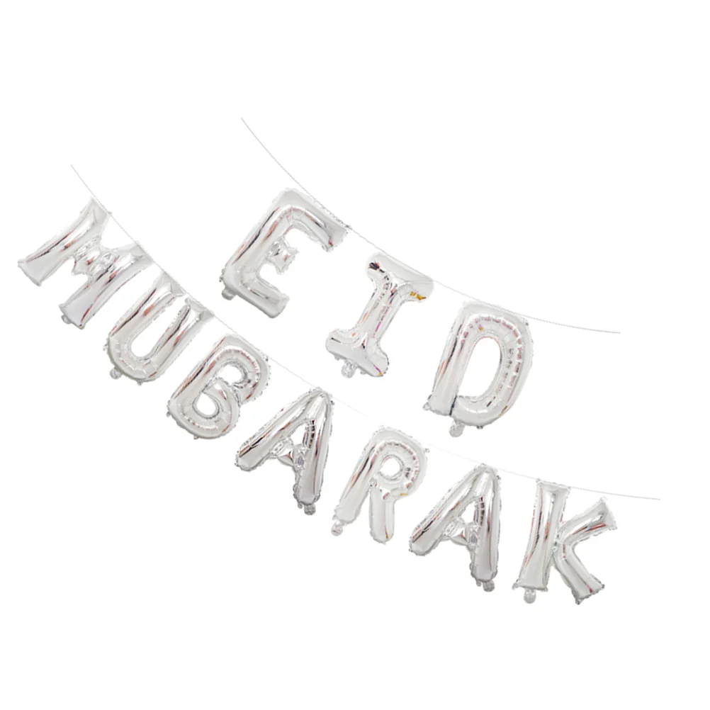 

Balloons Mubarak Eid Balloon Ramadan Party Latex Decorations Set Moon Decoration Aluminum Letter Pastel Stars Happy Muslim