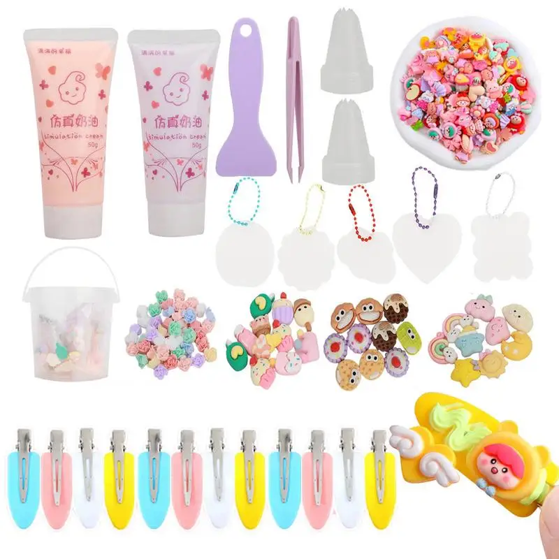 Ful Hair Clips Barrettes Colorful Diy Hair Clips Kit Fun And Creative Gift For