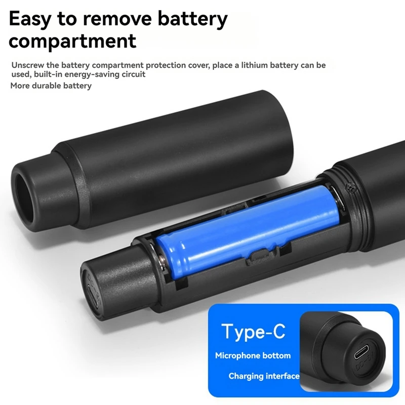 Wireless Microphone Handheld Professional Suitable For Singing Party Performance Meeting Room Home