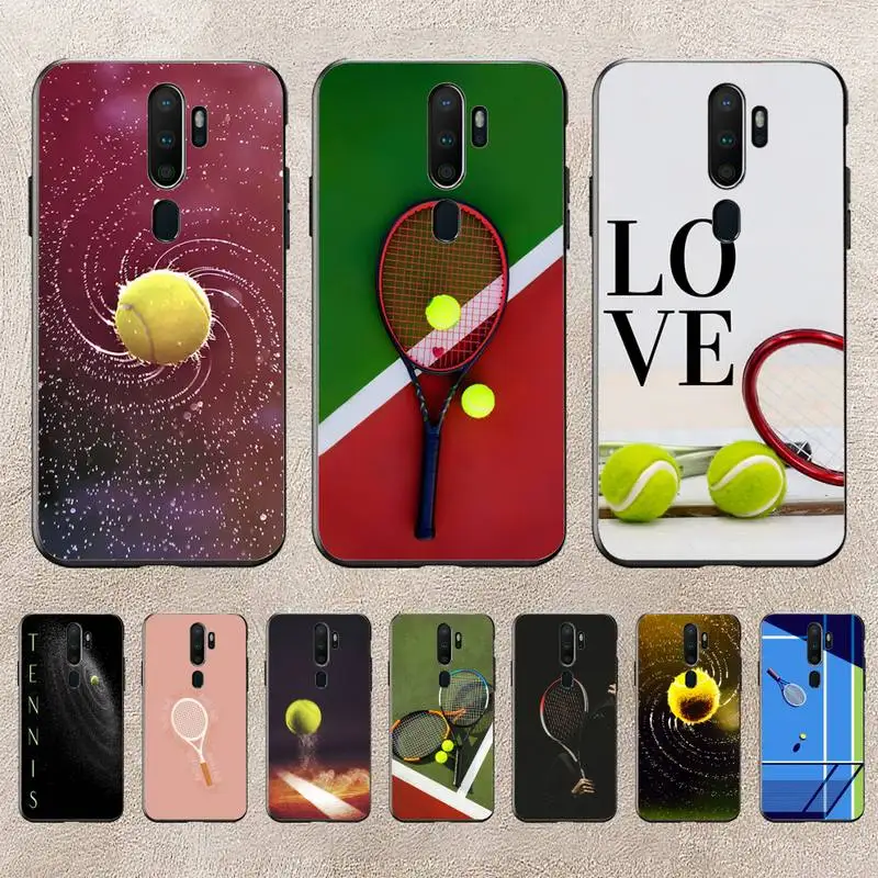 

Tennis Sport Tennis Racket Phone Case For Redmi 9A 8A 6A Note 9 8 10 11S 8T Pro K20 K30 K40 Pro PocoF3 Note11 5G Case