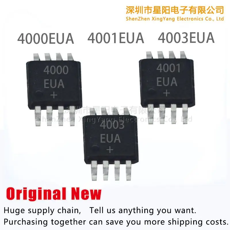

Оригинальный MAX4000EUA MAX4001EUA MAX4003EUA