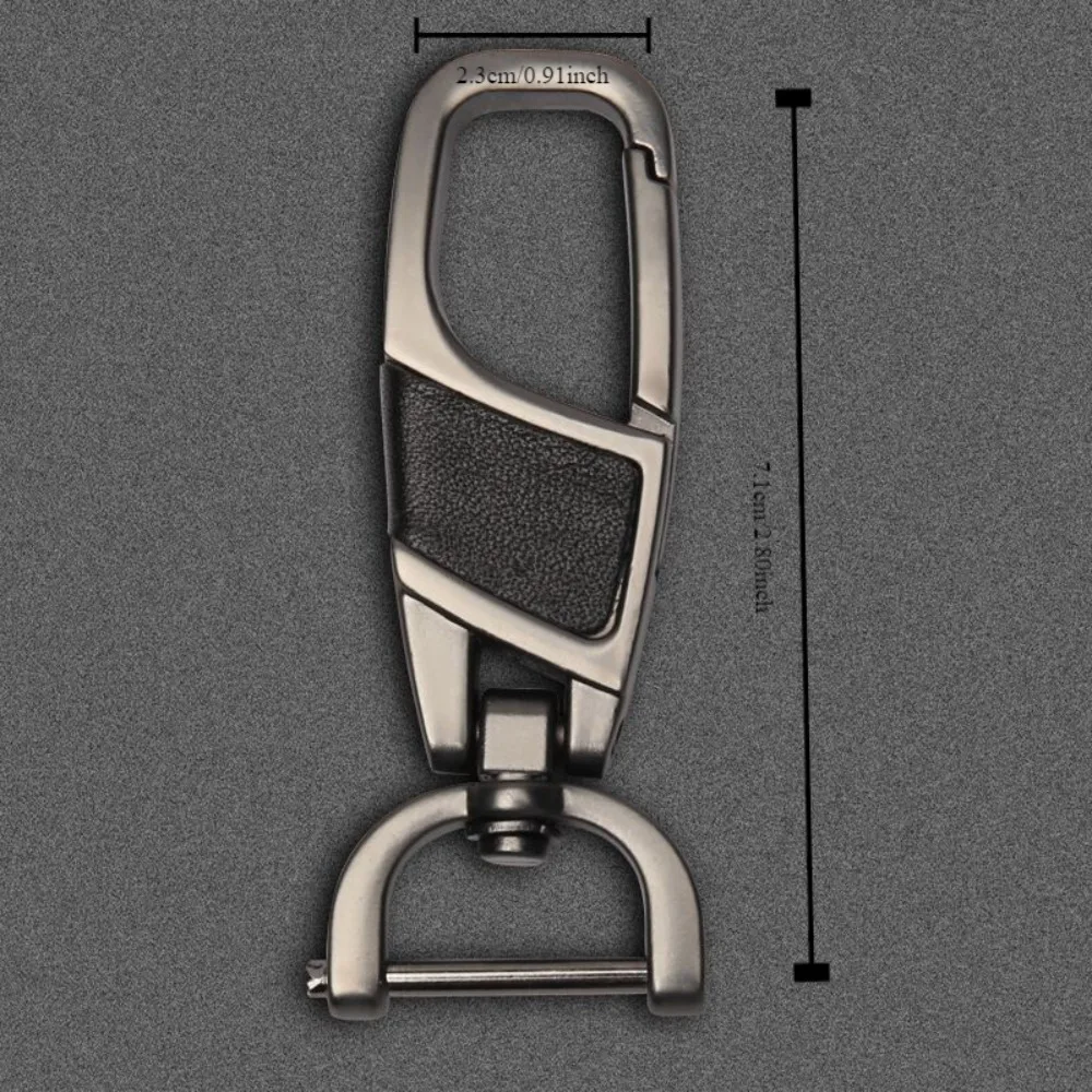 Брелок из нержавеющей стали для автомобильных ключей прочный брелок натуральной