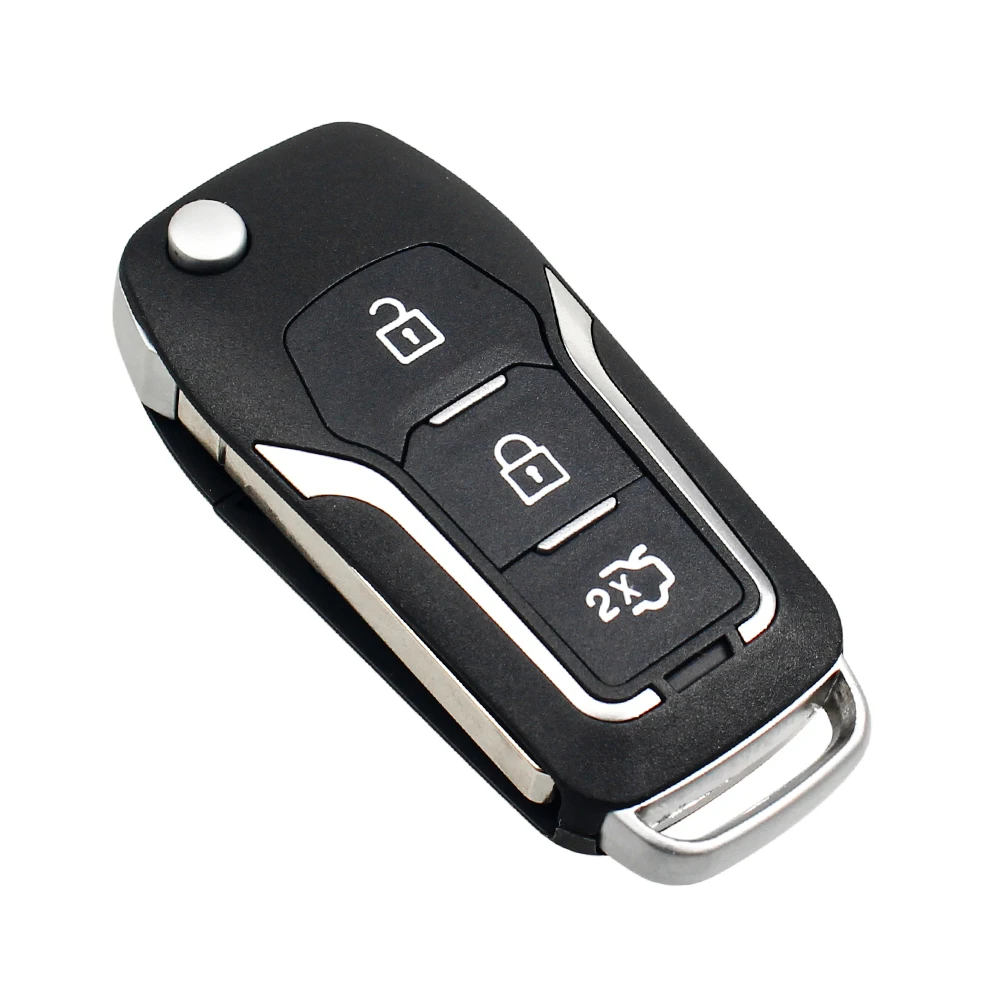 KEYYOU для Ford модифицированный чехол автомобильного ключа Focus 3 Fiesta connect mondeo c max 2013