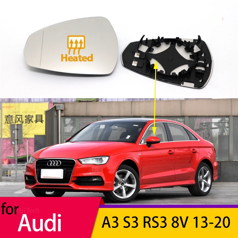 

Стекло с боковым подогревом для Audi A3 S3 RS3 RS A S 3 2013-20 8V0857535D, 8V0857536D левое или правое