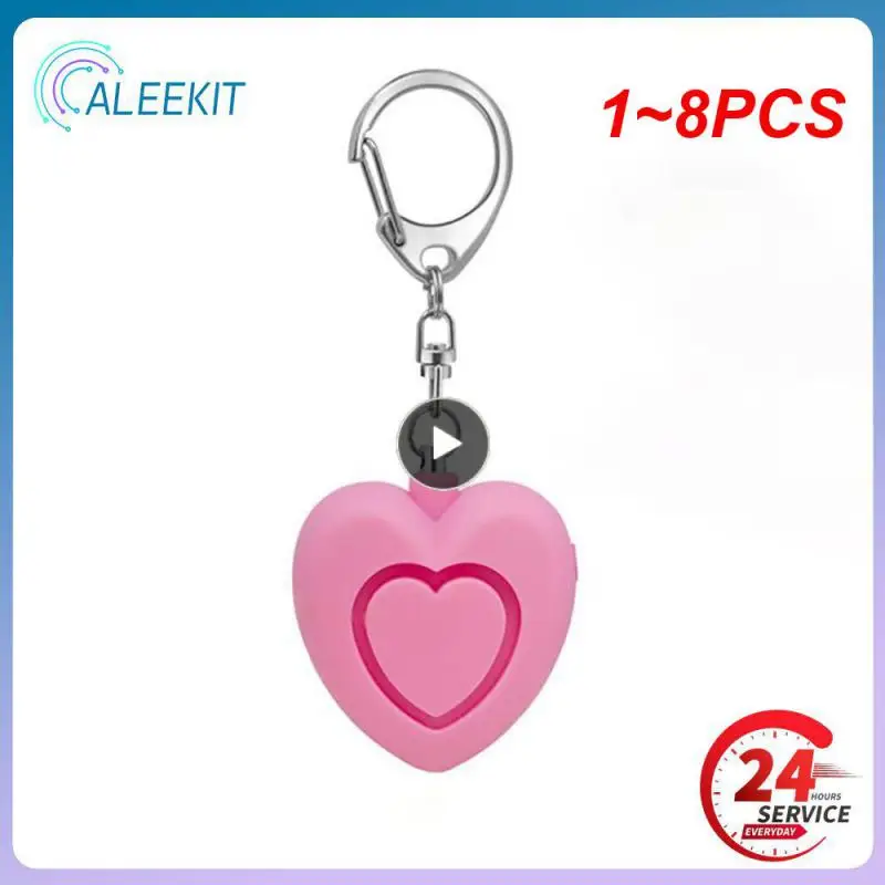 

1 ~ 8 шт., портативная Аварийная сигнализация для женщин, 130 дБ