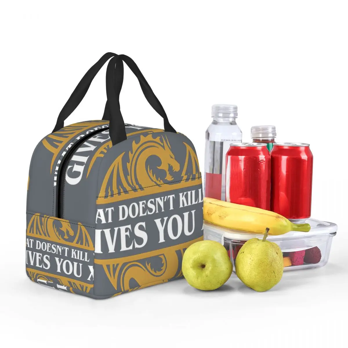 Изоляция из алюминиевой фольги женская сумка для завтрака D-подземелья A-And D-Dragon