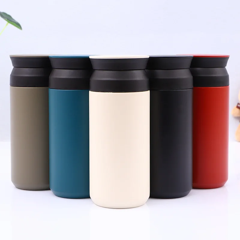 350 ml Mini Portable Stainless Steel Thermos Coffee Cup Outdoor Students Travel Water Bottle Mug