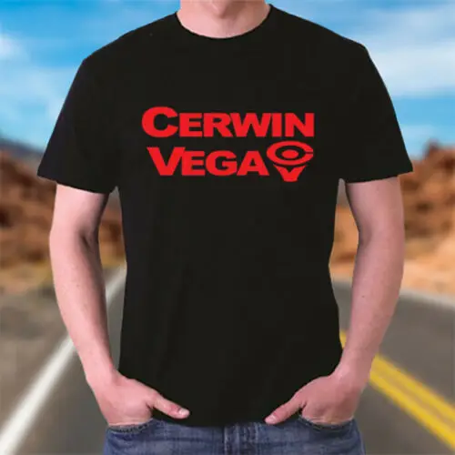 

NEW CERWIN VEGA Logo T-Shirt tee