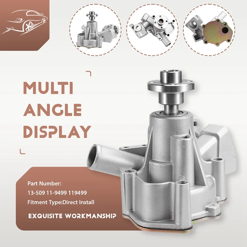 AU05 -13-509 119499 Water Pump For Yanmar 482 Thermo King TK486 TK486E SL100 SL200 Engine 11-9499