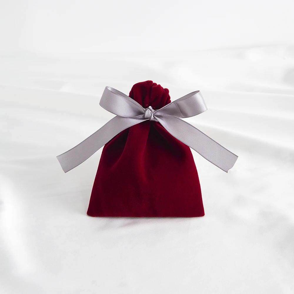 

5 шт., бархатные мешочков для украшений Weikende