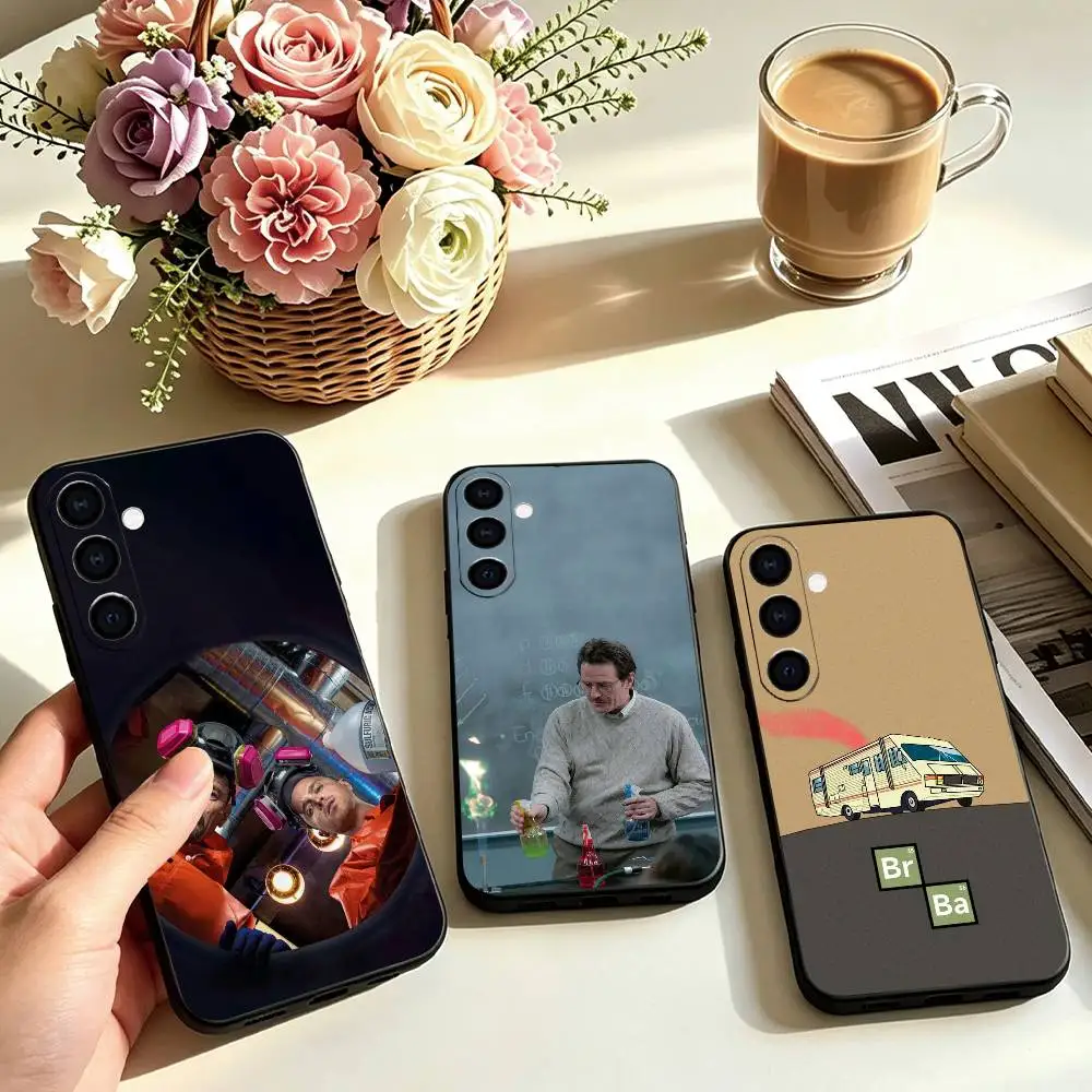 Фото Чехол для телефона US Series B-Breaking Bad для Samsung Galaxy A73, A72, A71, A70, A53, A52, A51, мягкий силиконовый черный чехол, подарок. №1