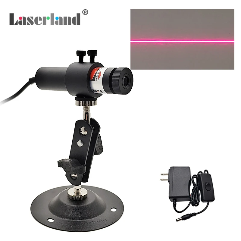 

Фокусируемый красный лазерный модуль laserlands 100 мВт/200 мВт 650 нм