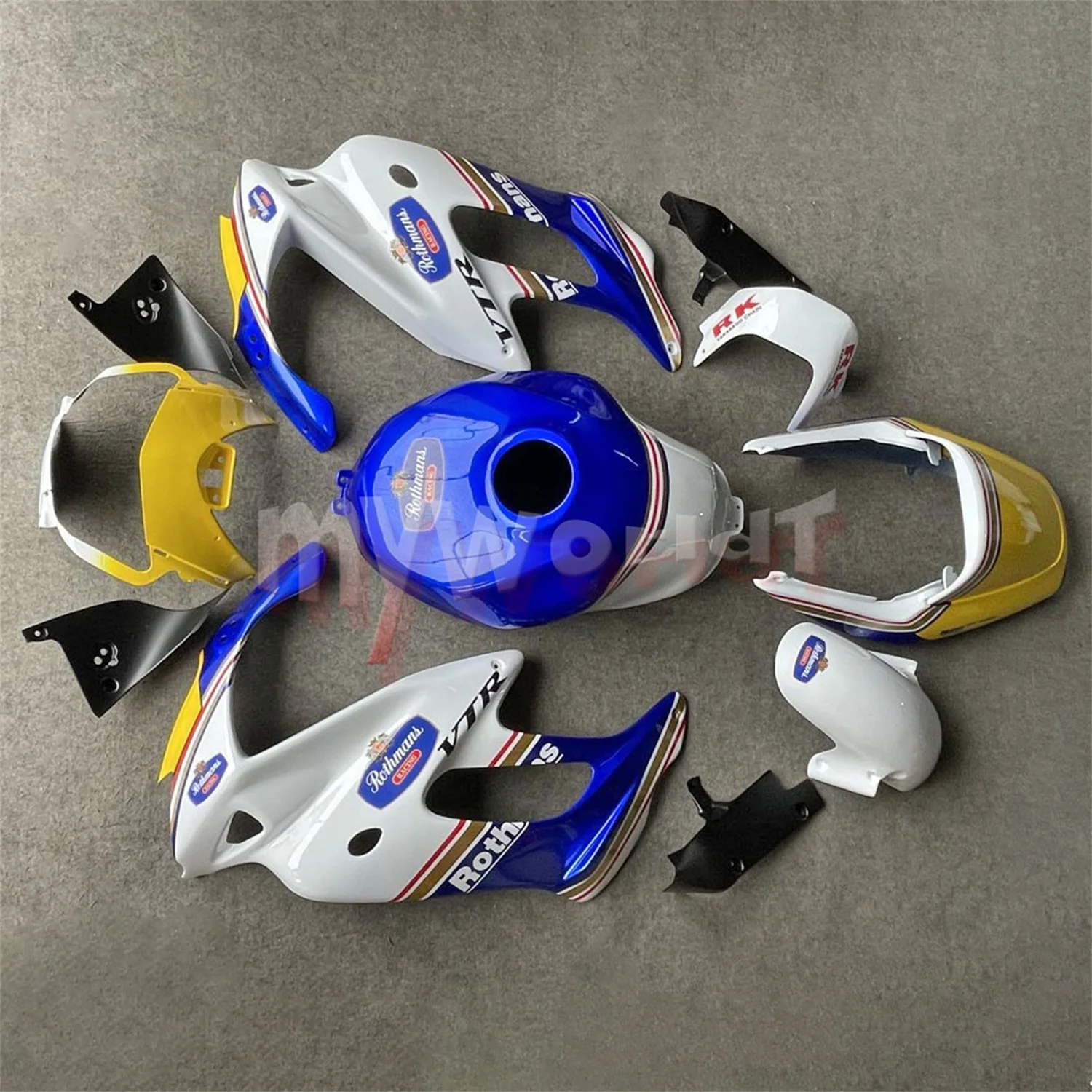 Фото Подходит для SuperHawk VTR1000F Fire Storm 1997 - 2005 обтекатель КУЗОВ комплект панелей VTR 1000 VTR1000 F аксессуары для мотоциклов №2