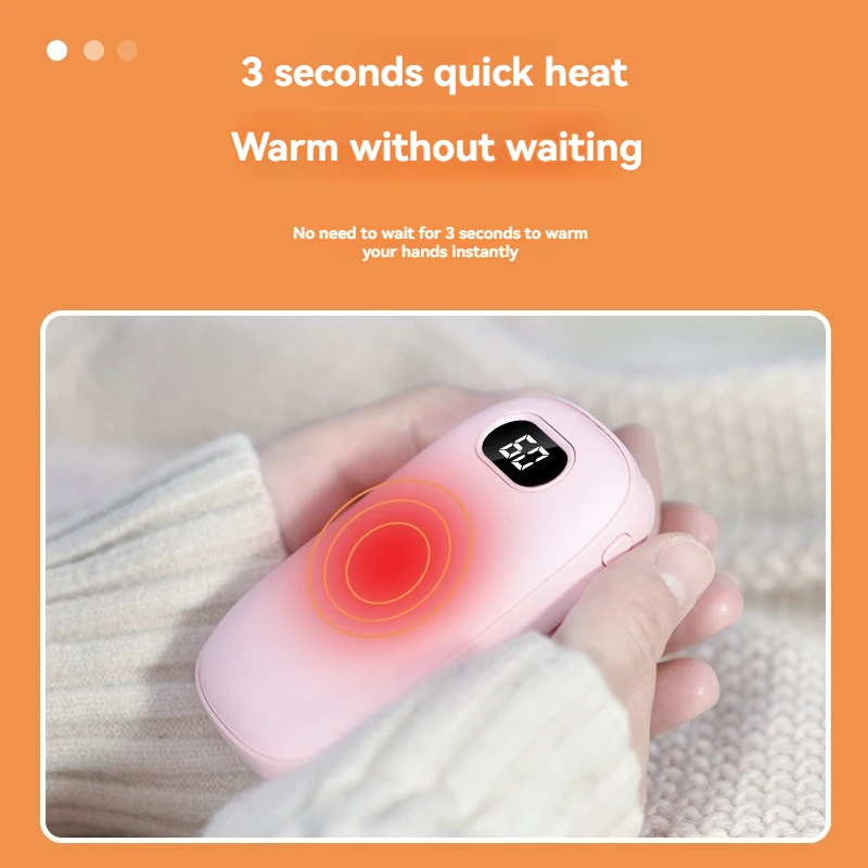 Грелка Для Рук Портативный Мини-зимний Электрический Обогреватель С Зарядкой