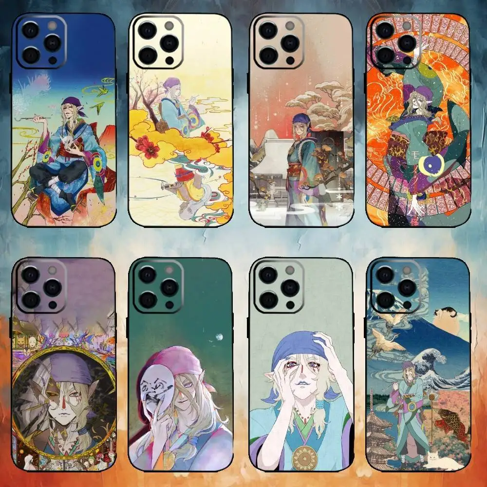 Фото Аниме чехол для телефона M-Mononoke K-Kusuriuri, силиконовый, мягкий, для iPhone 17, 16, 15, 14, 13, 12, 11, XS, Plus, Pro Max. №1