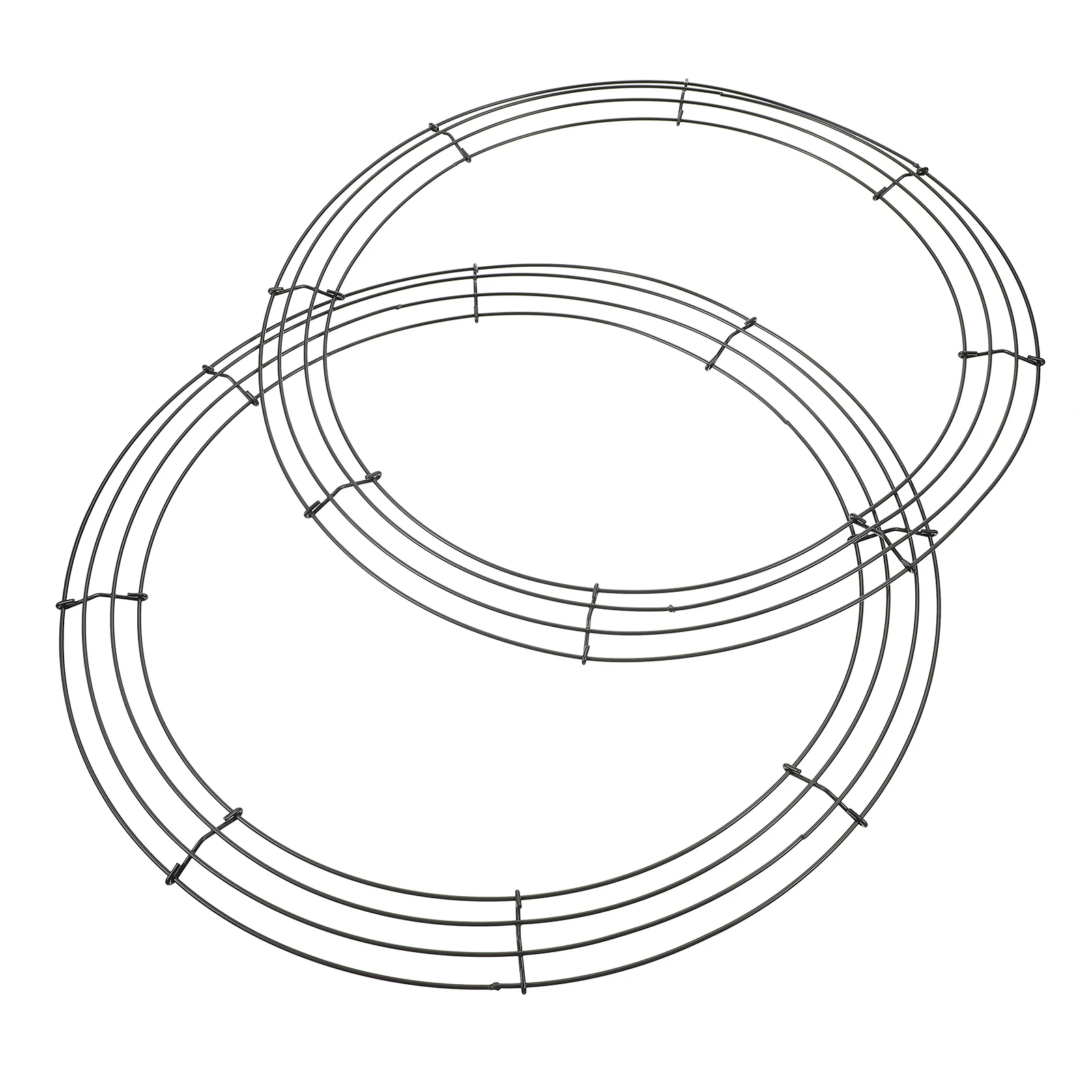 2 шт. рождественские проволочные венок принадлежности для изготовления колец