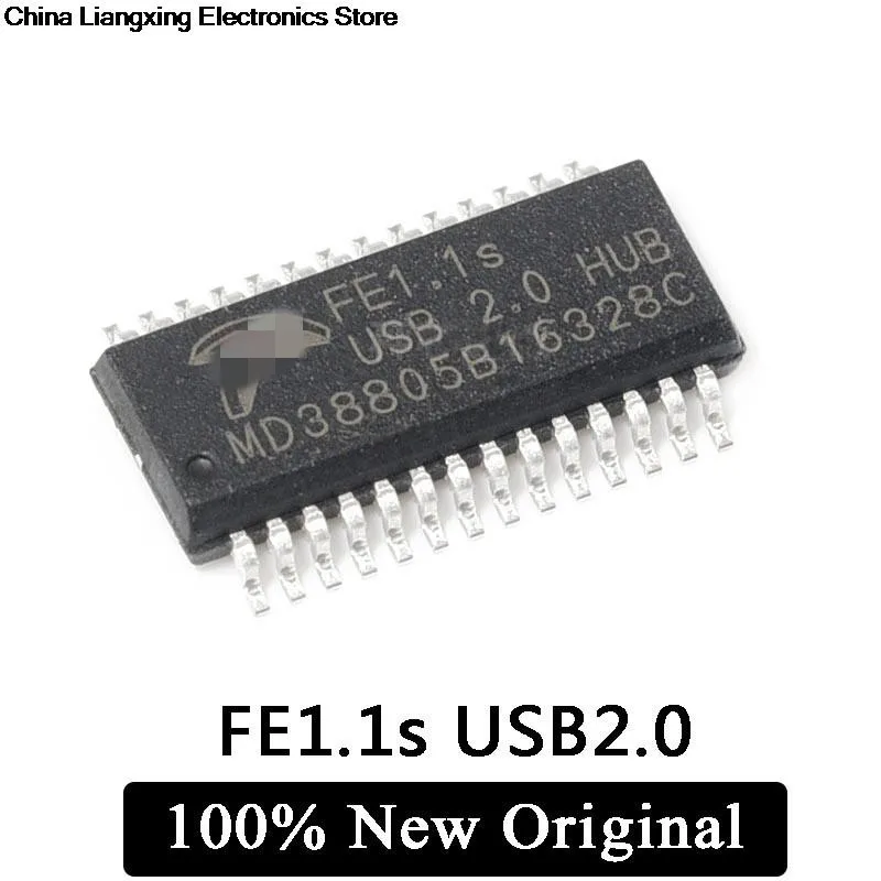 

10Pcs/LOT 100% New original USB chip FE1.1s USB2.0 HUB shunt SSOP-28 IC Chip in stock