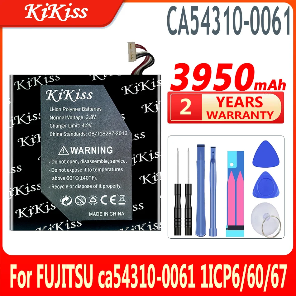 

3950mAh KiKiss Powerful Battery CA54310-0061 For FUJITSU ca54310-0061 1ICP6/60/67 Mobile Phone Batteries