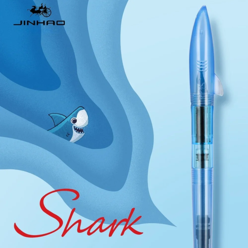 Перьевые ручки Jinhao Shark с наконечником F милая высококачественная чернильная