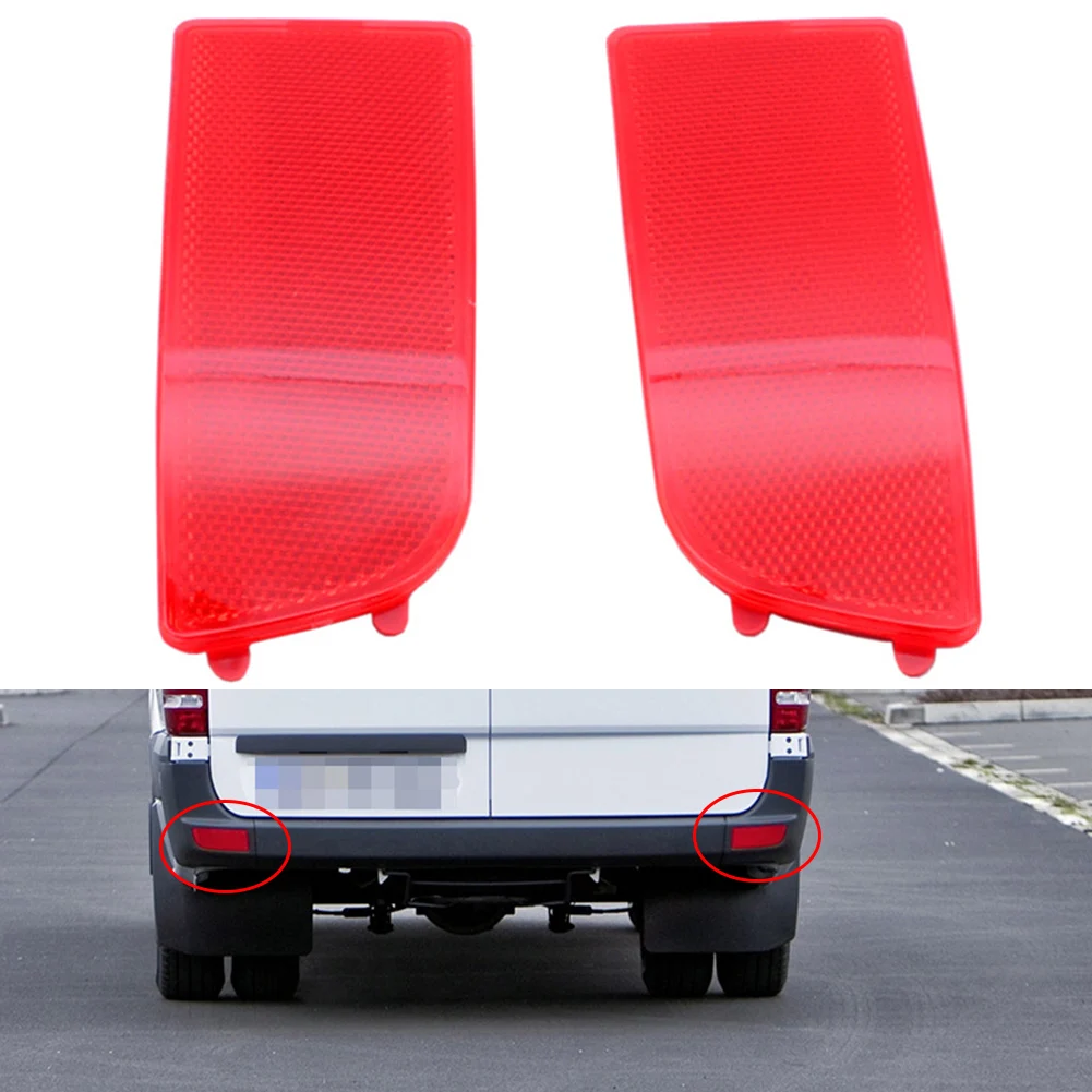 

Pair Rear Bumper Reflector Lamp Signal Light A9068260140 A9068260040 For Mercedes-Benz Sprinter W906 2006-2016