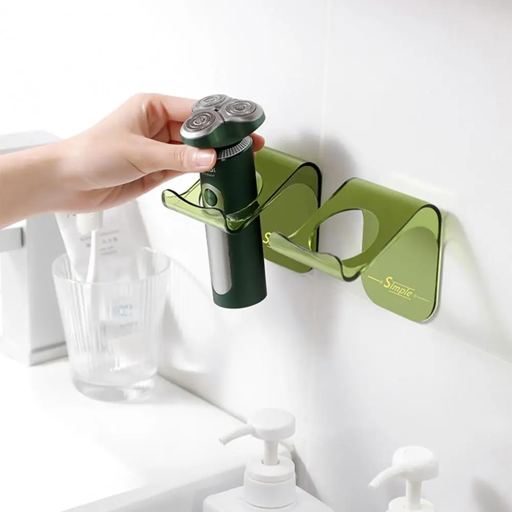 

Wall Suction Durable Multifunctional Electric Shaver Hook Simple Shaver Hook Universal Bathroom Accessories