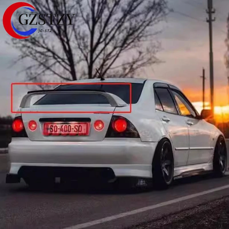 

Для Lexus IS200 IS300 Toyota Altezza 1998-2005 нефарборованный спойлер из АБС-пластика, спойлер багажника и крыла