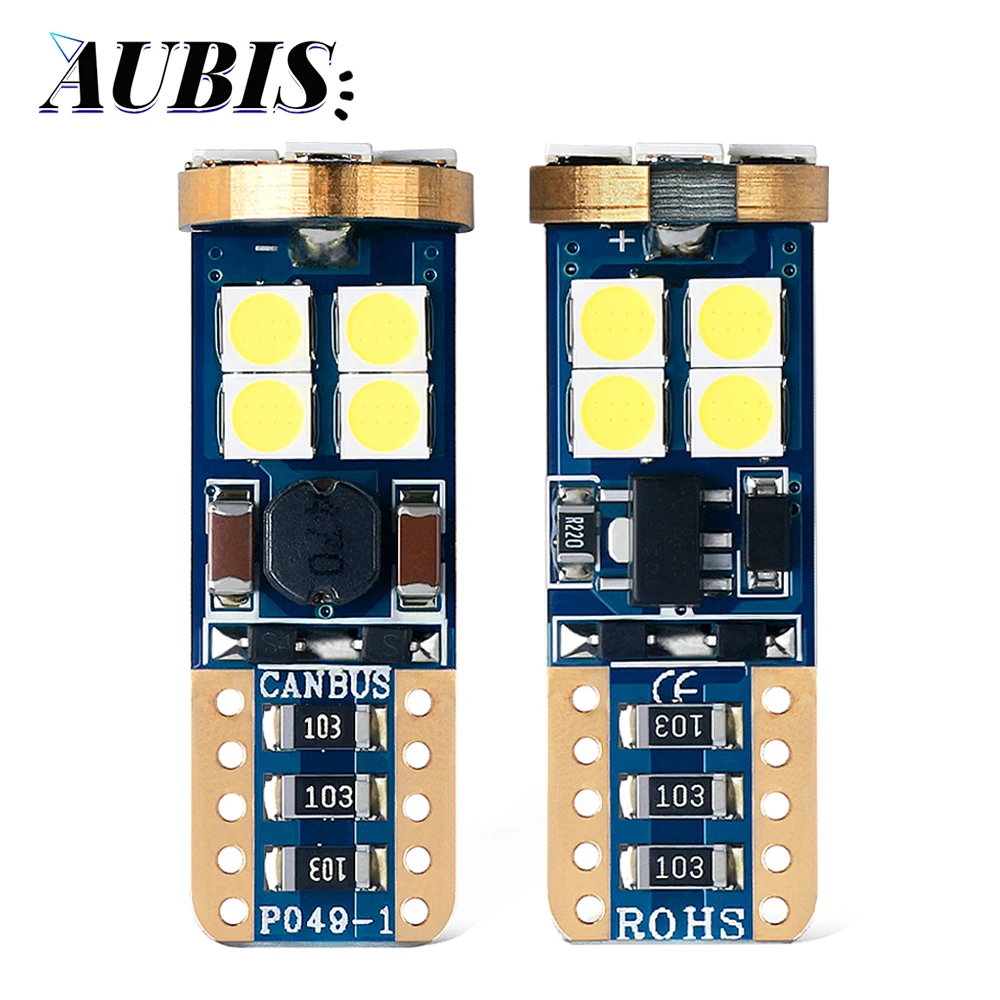 

Светодиодная автомобильная лампа Canbus 12 В, 50x W5W 194 T10
