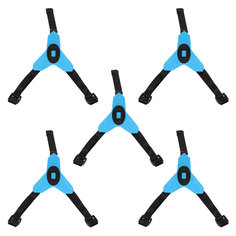 

5X крепежный кронштейн держатель подбородка для мотоциклетного шлема встроенный ремень для шлема для Gopro Hero 7/6/5/4