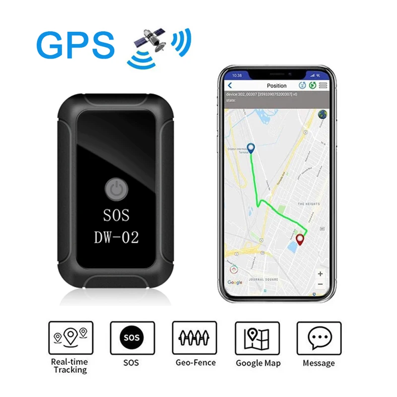 

Мини-GPS-трекер для автомобиля, миниатюрный Интеллектуальный локатор, устройство отслеживания в реальном времени, магнитный локатор с защит...