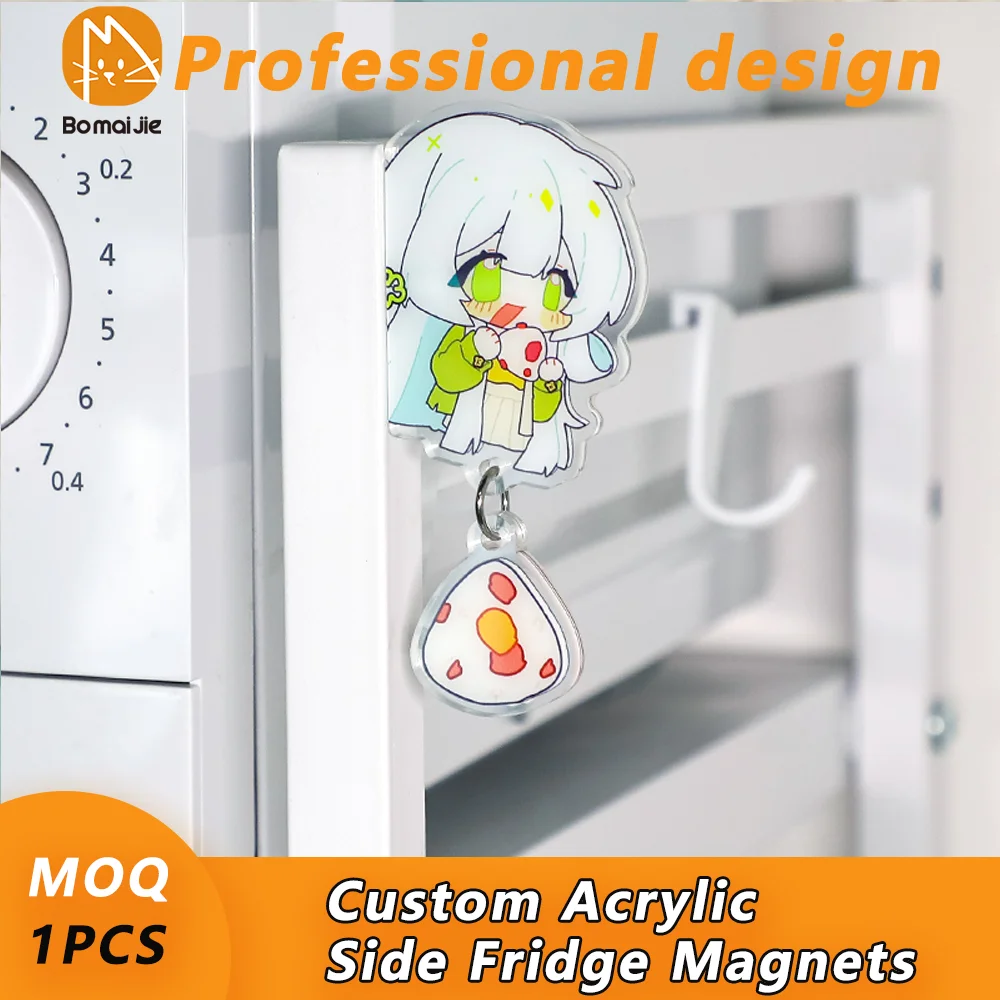

Магниты на холодильник Bomaijie акриловые аниме