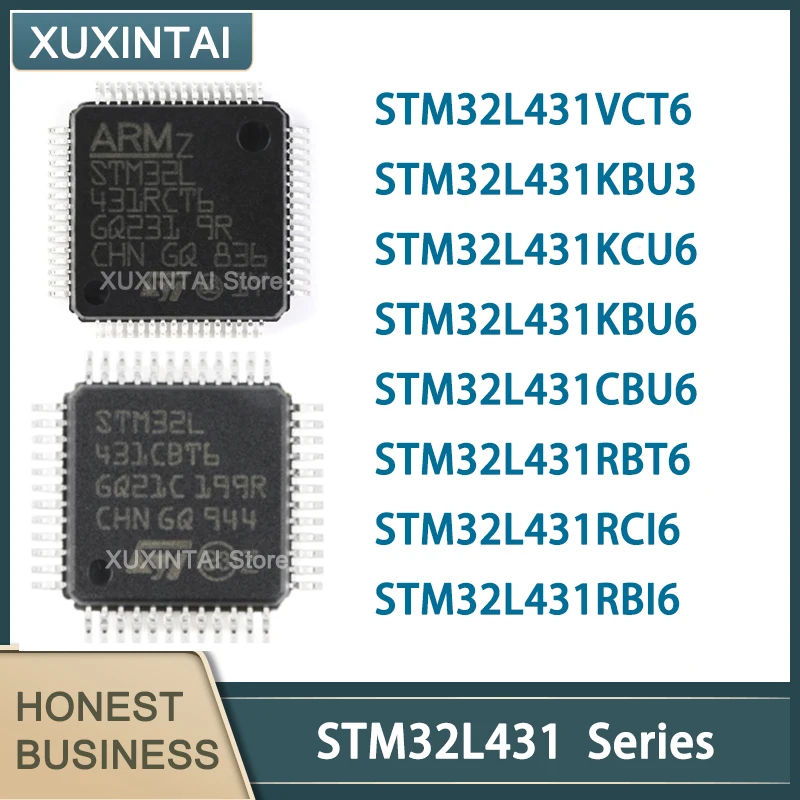 

5Pcs/Lot New Original STM32L431VCT6 STM32L431KBU3 STM32L431KCU6 STM32L431KBU6 STM32L431CBU6 STM32L431RBT6 STM32L431RCI6