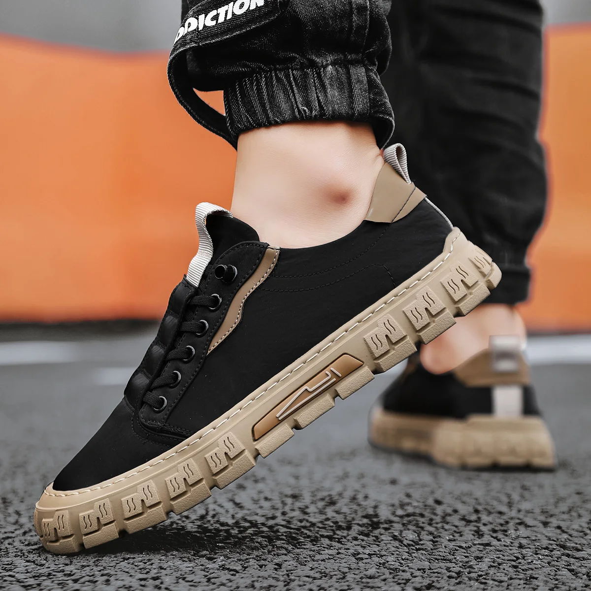 Brand Hiking Shoes New Men Sports Shoes Mesh Breathable Hiking Fishing Shoes Outdoor Mountain Cross-Country Cycling Shoes Men