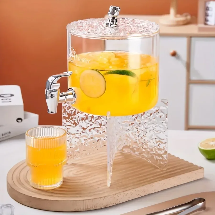 

Стеклянный диспенсер для воды