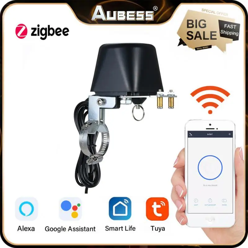 

Tuya Smart Water Valve Zigbee Gas Valve Timer Garden Smart Faucet Controller Support Alexa Google Assistant Smartlife