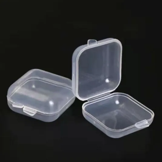 

Miniature Transparent Plastic Small Box Jewelry Ornament Mini Storage Pill Container Case Orgainzer Tool 11.8 * 8.1 * 2.3cm