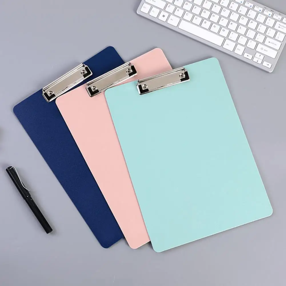 

Paper Storage Plastic A4 File Folder Paper Clipboard Writing Pad Student Supply