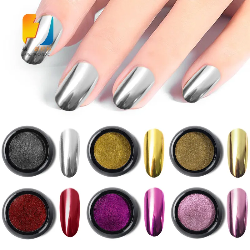 

1Pc 18Colors Nail Glitter Mirror Powder Chrome Dust Nail Art Pigment 0.2g Mirror Pigment Powder Nail Glitter Dip Powder Manicure