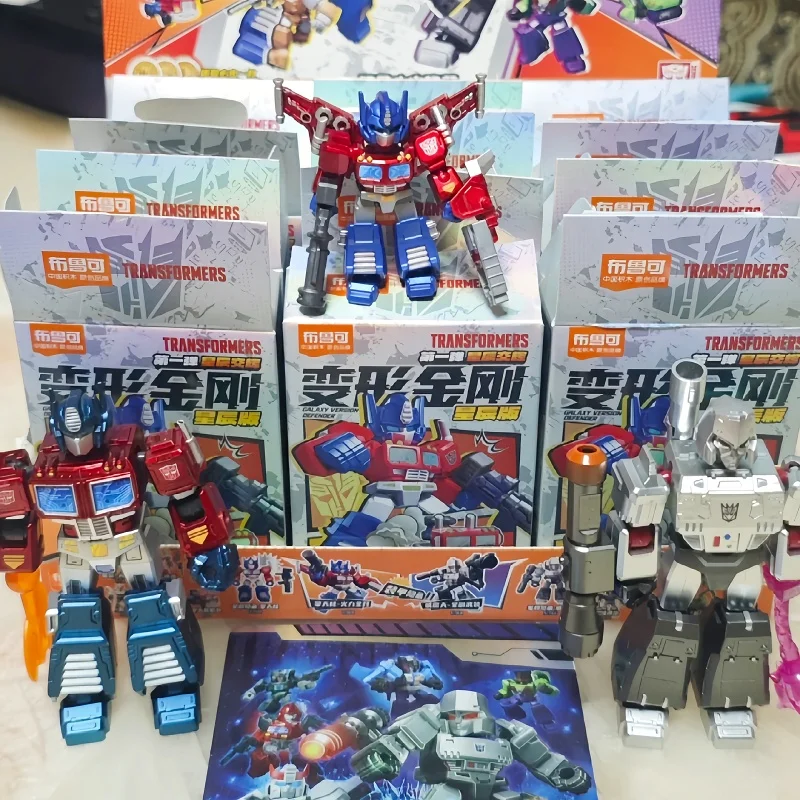 Игрушка-трансформер Blokees Transformers Block Defender Version Wave1 Optimus Prime Megatron Ironhide Thundercracker